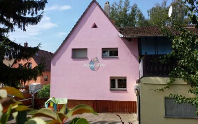 Unser Haus in der Gustav-Nachtigal-Straße 2 in Rheinau Süd